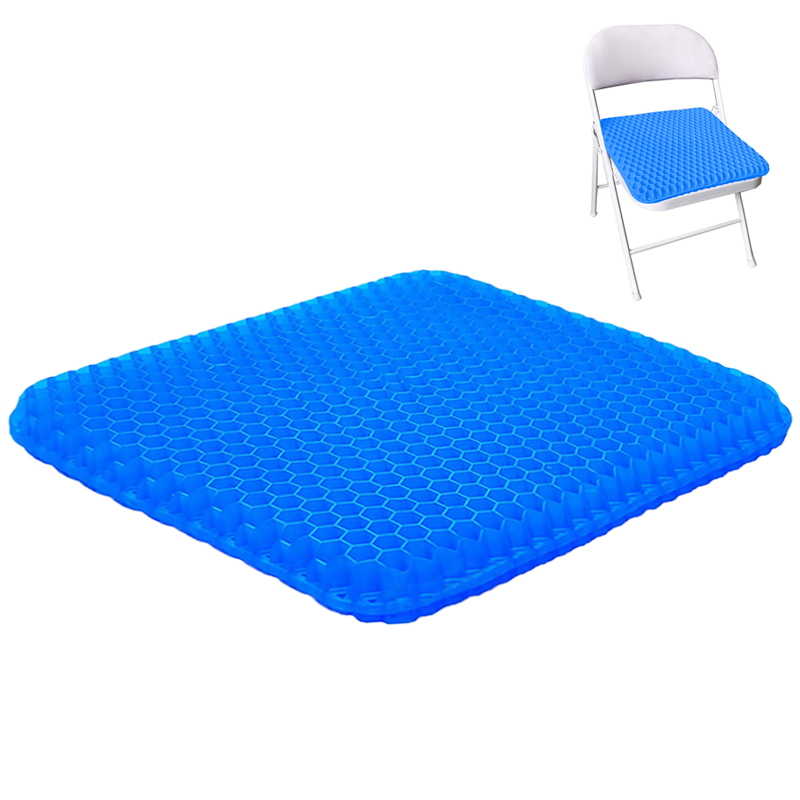 BS-28 in Stock Silicone Massage Summer Gel Cooling Car Office Seat Cushion Car and Chair Pads