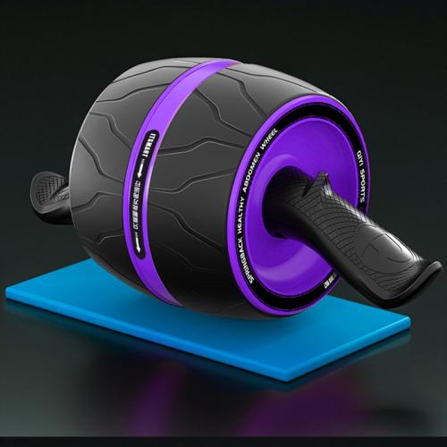 Indoor Exercise Machine Ab Coaster Gym Fitness Resilient Abdominal Roller Wheel - 副本