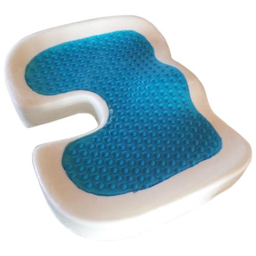 Gel Enhanced seat cushions & pillow Non-Slip Orthopedic Gel & Memory Foam Coccyx for Tailbone Pain Office Chair Car Seat Cushion - 副本
