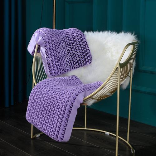 Good Quality Durable Food Grade 3D Wave Shaped Foam Breath Pillow Cool Gel Washable TPE Sleeping Pillow - 副本